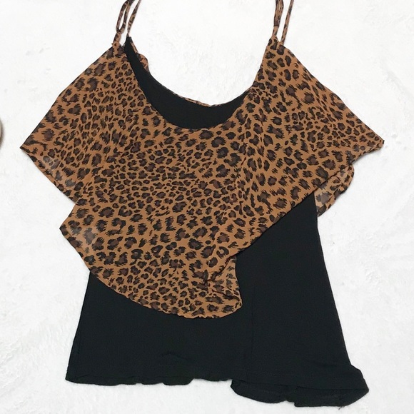 BONGO • Animal Print Top - Picture 3 of 4